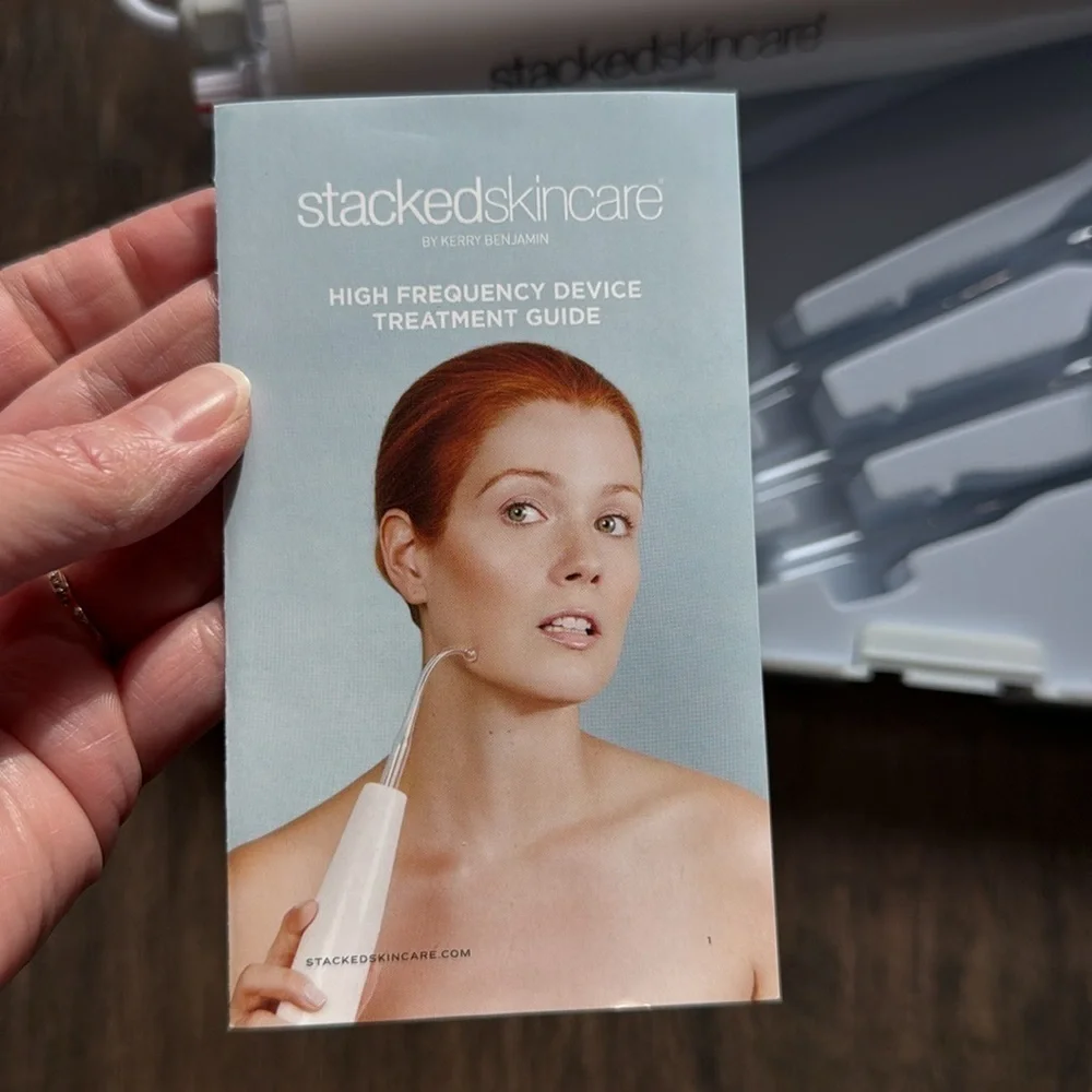 Stacked Skincare High Frequency Acne Device Facial Tool Set